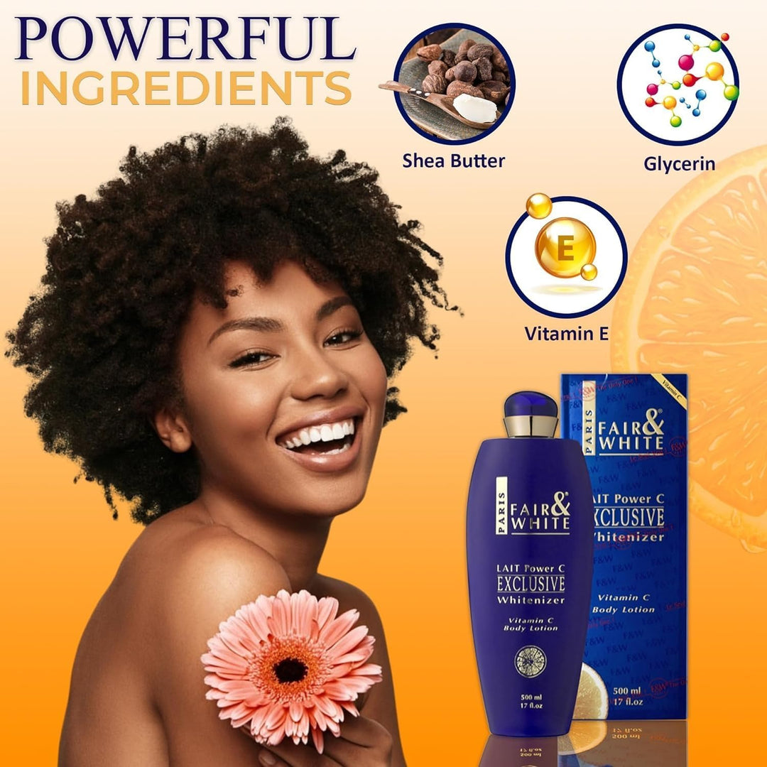 FAIR&WHITE VITAMIN C BODY LOTION 500 ML