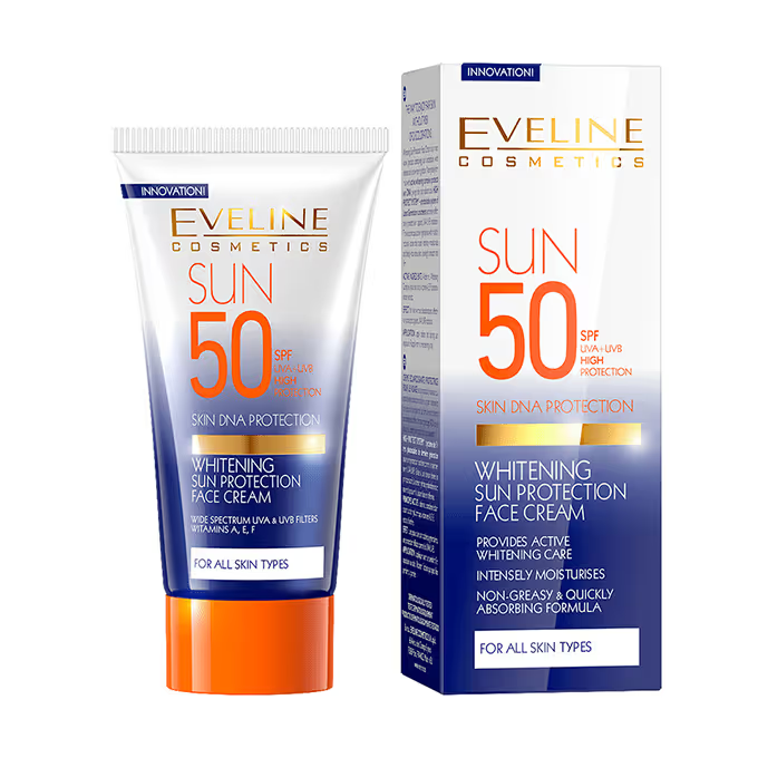 EVELINE CREME ECLAIRCISSANTE SUN BLOCK 50 ML