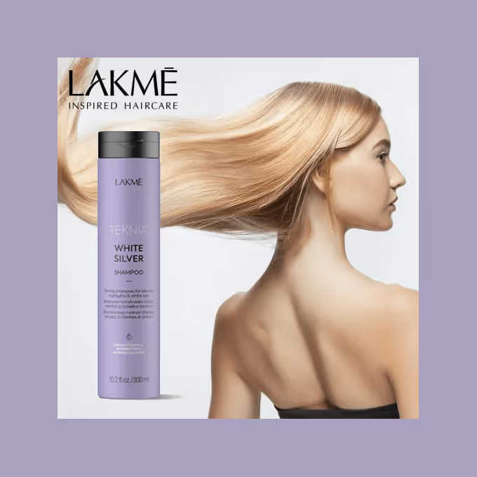 LAKME TEKNIA WHITE SILVER SHAMPOO 300ML