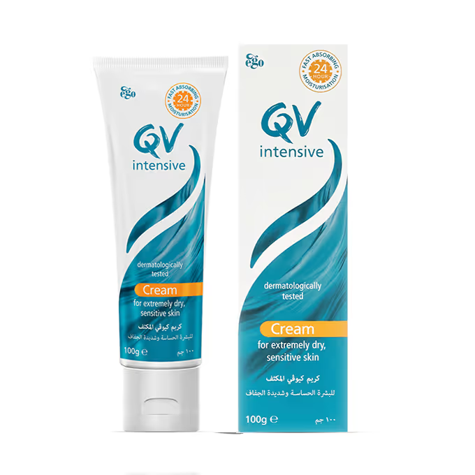Qv Intensive Cream For Extremely Dry and Sensitive Skin -100g