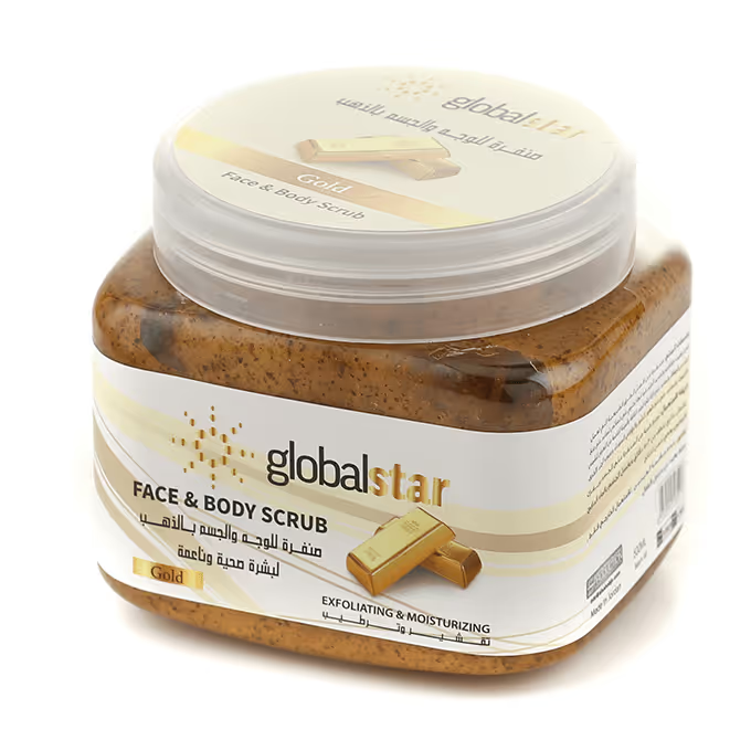 Globalstar Gold Face and Body Scrub - 500ml