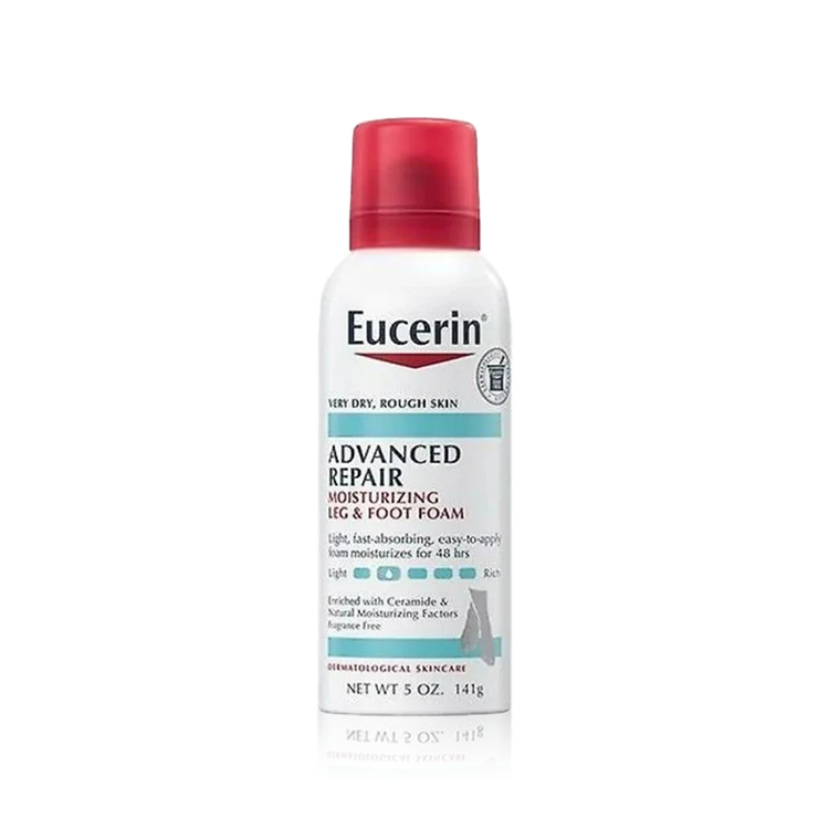 Eucerin Advanced Repair Moisturizing Leg & Foot Foam 141G