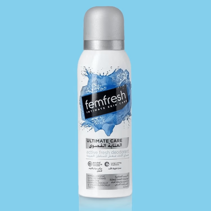 Femfresh Ultimate Care Active Fresh Deodorant - 125ml