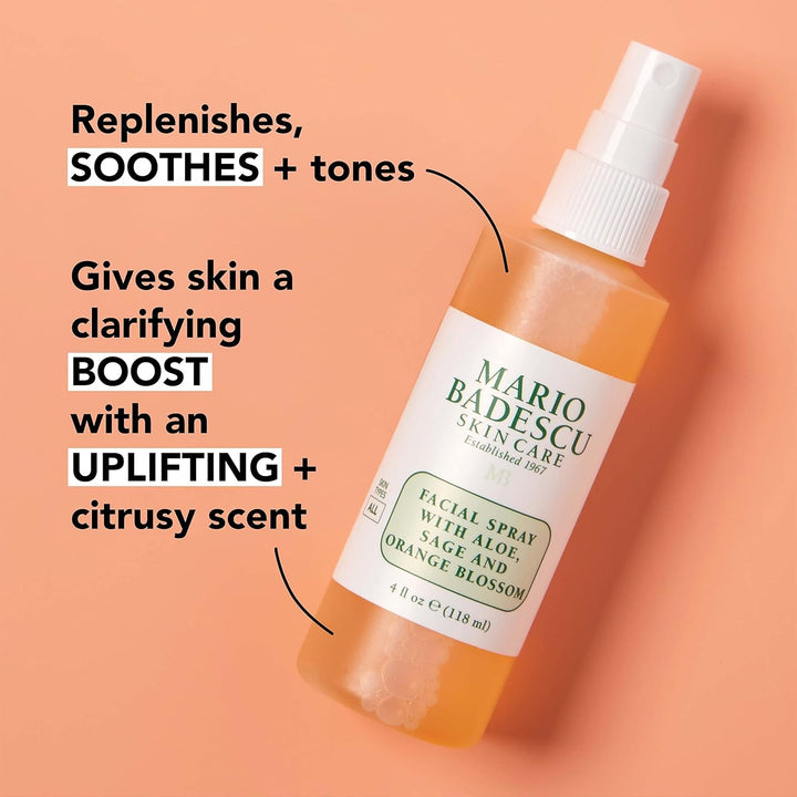 بخاخ باديسكو للوجه بخلاصة الصبار والمريمية وزهر البرتقال - ١١٨ مل