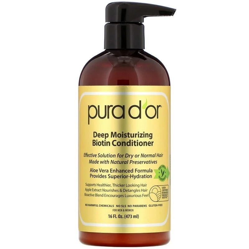 Pura D'or, Deep Moisturizing Biotin Conditioner