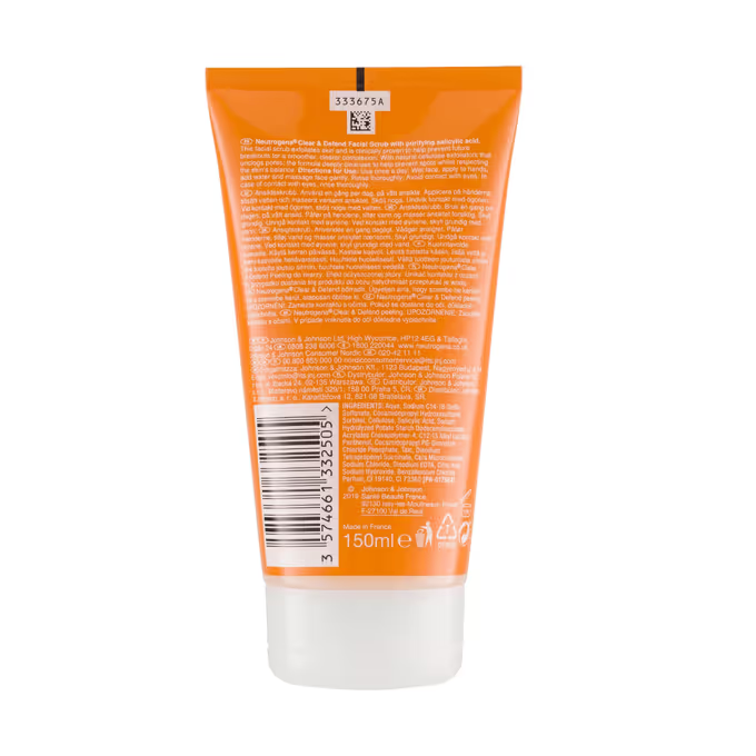 نيوتروجينا كلير آند ديفيند مقشر 150 مل