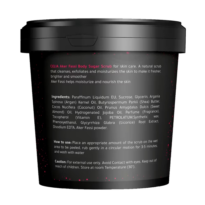 Celia Body Sugar Scrub Aker Fasi 600 g