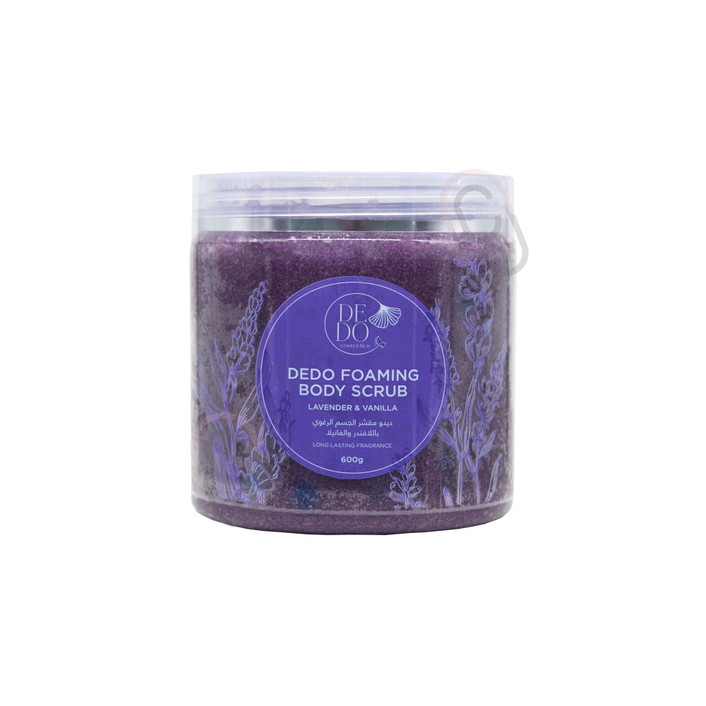 DEDO  Body Scrub (Lavender & Vanilla) 600g