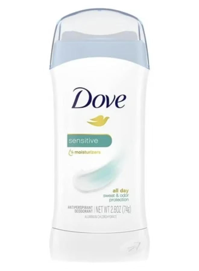 مزيل عرق دوف للبشرة الحساسة  74 غرام