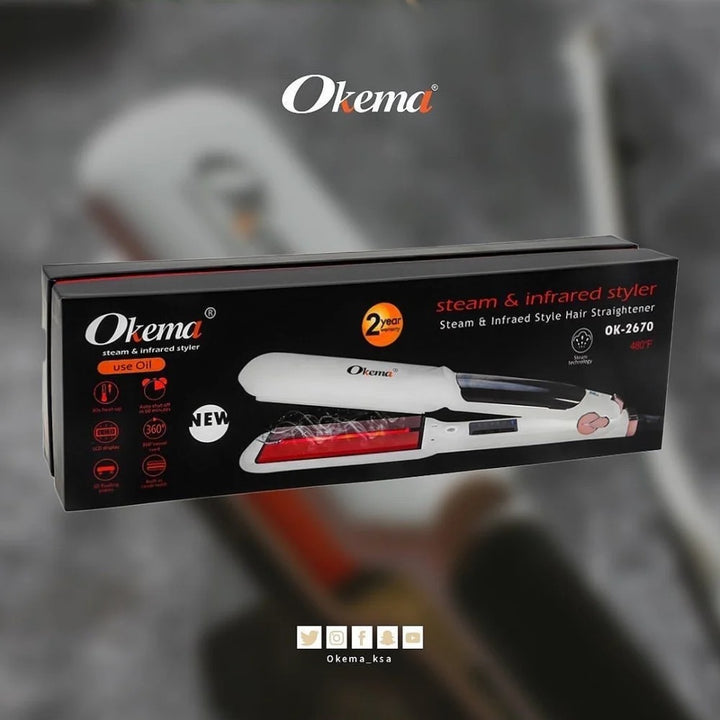 OKEMA STEAM & INFRARED STYLER OK-2671