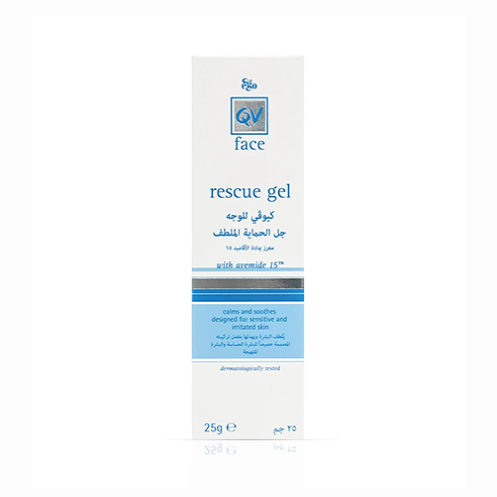Qv Face Rescue Gel With Avemide | 25Gm