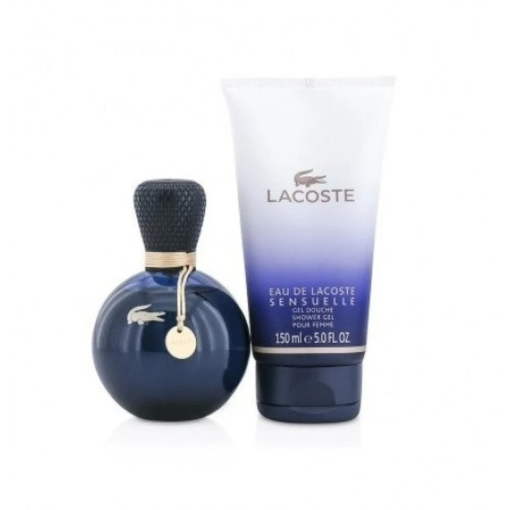 LACOSTE EAU DE LACOSTE SENSUELLE SET FOR WOMEN - EAU DE PARFUM - 2 PIECES