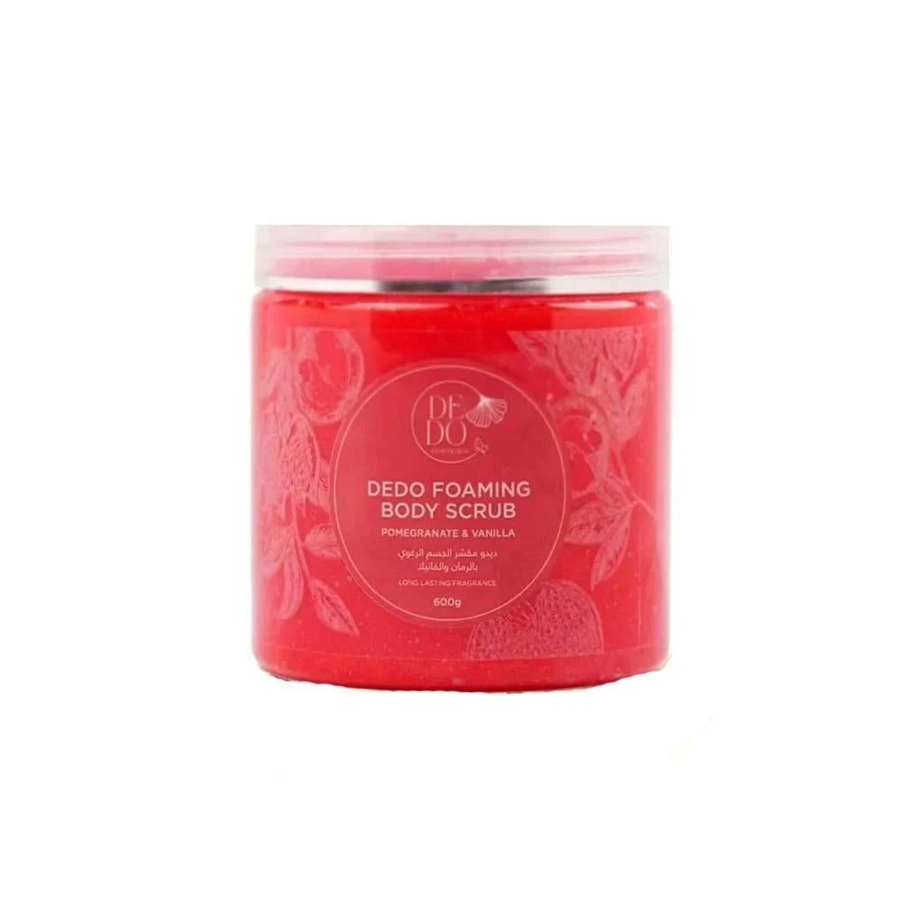 DEDO Foaming Body Scrub (Pomegranate& Vanilla) 600g