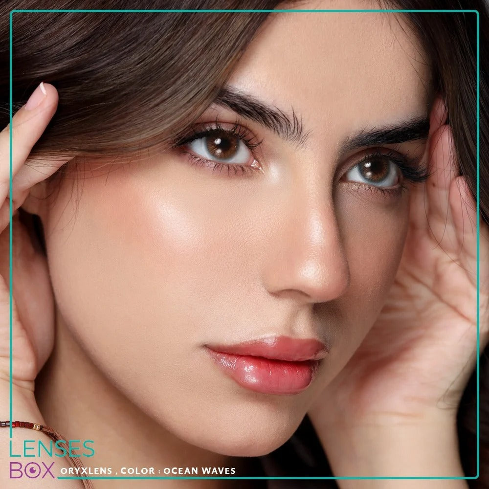 ORYX OPTI-COLOR SOFT LENSES OCEAN WAVES