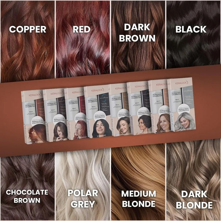 Keralock Permanet Hair Color Copper 150Ml