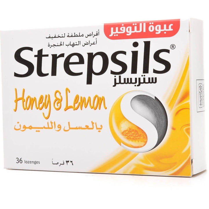 Strepsils Honey & Lemon 36 Tab