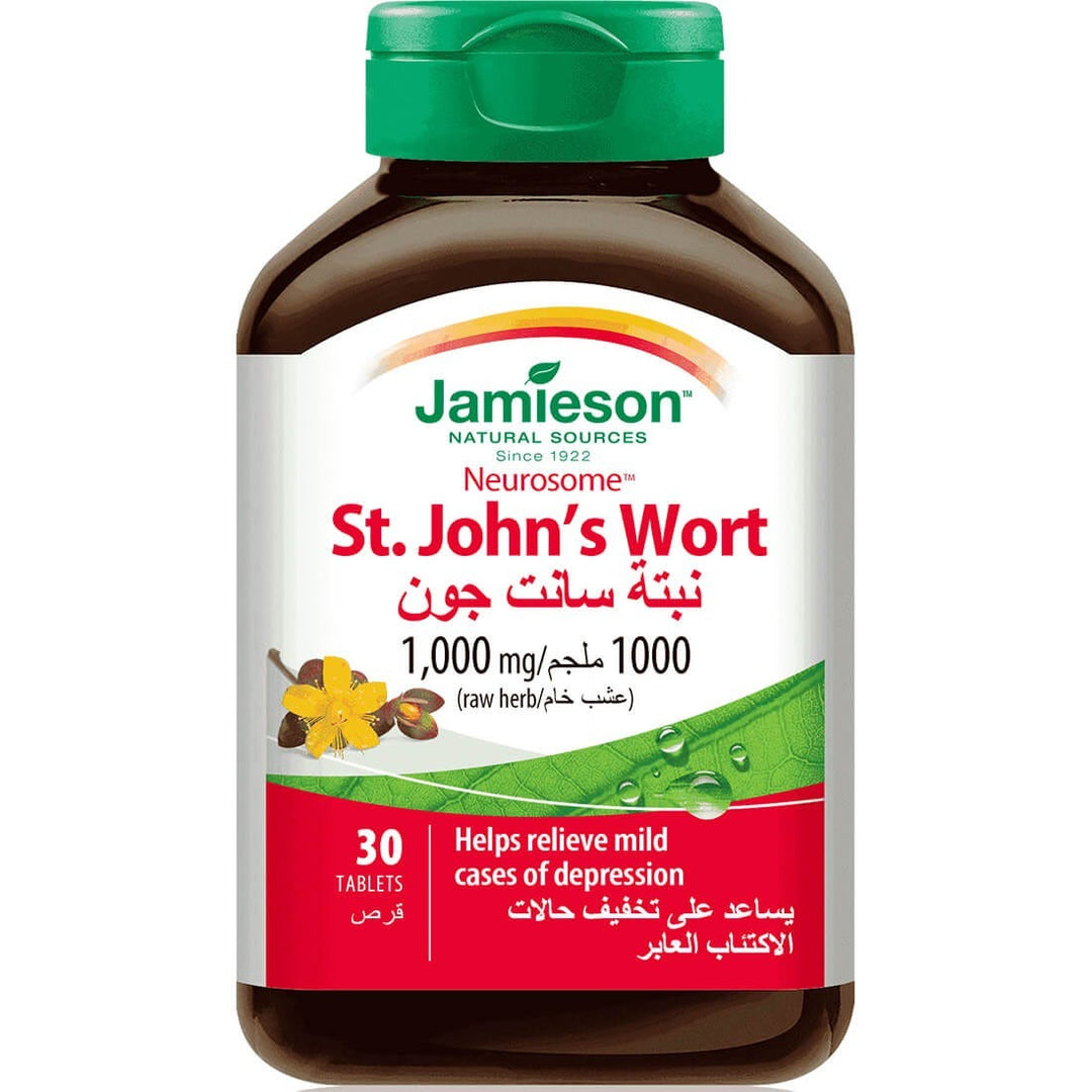 JAMIESON ST JOHN S WORT 1000MG 30 TAB