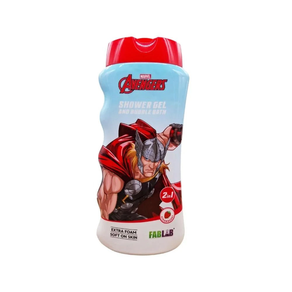 Fab Lab Nickelodeon Shower Gel Avengers 475 Ml