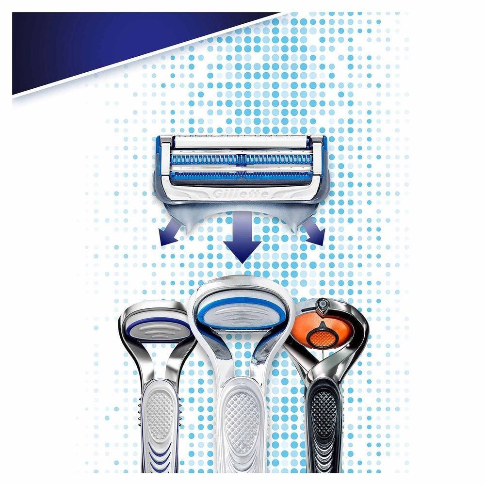 Gillette Skinguard Sensitive Razor + 2 Blades