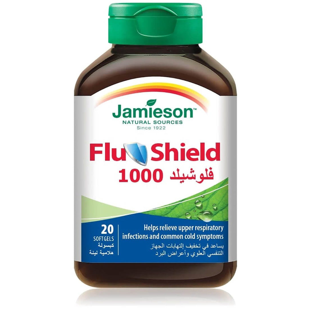 JAMIESON FLUSHIELD 1000-20 SOFTGELS
