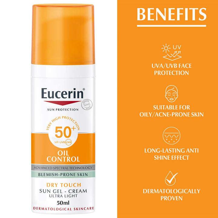 Eucerin Sun Gel Cream Dry Touch SPF50 200ml
