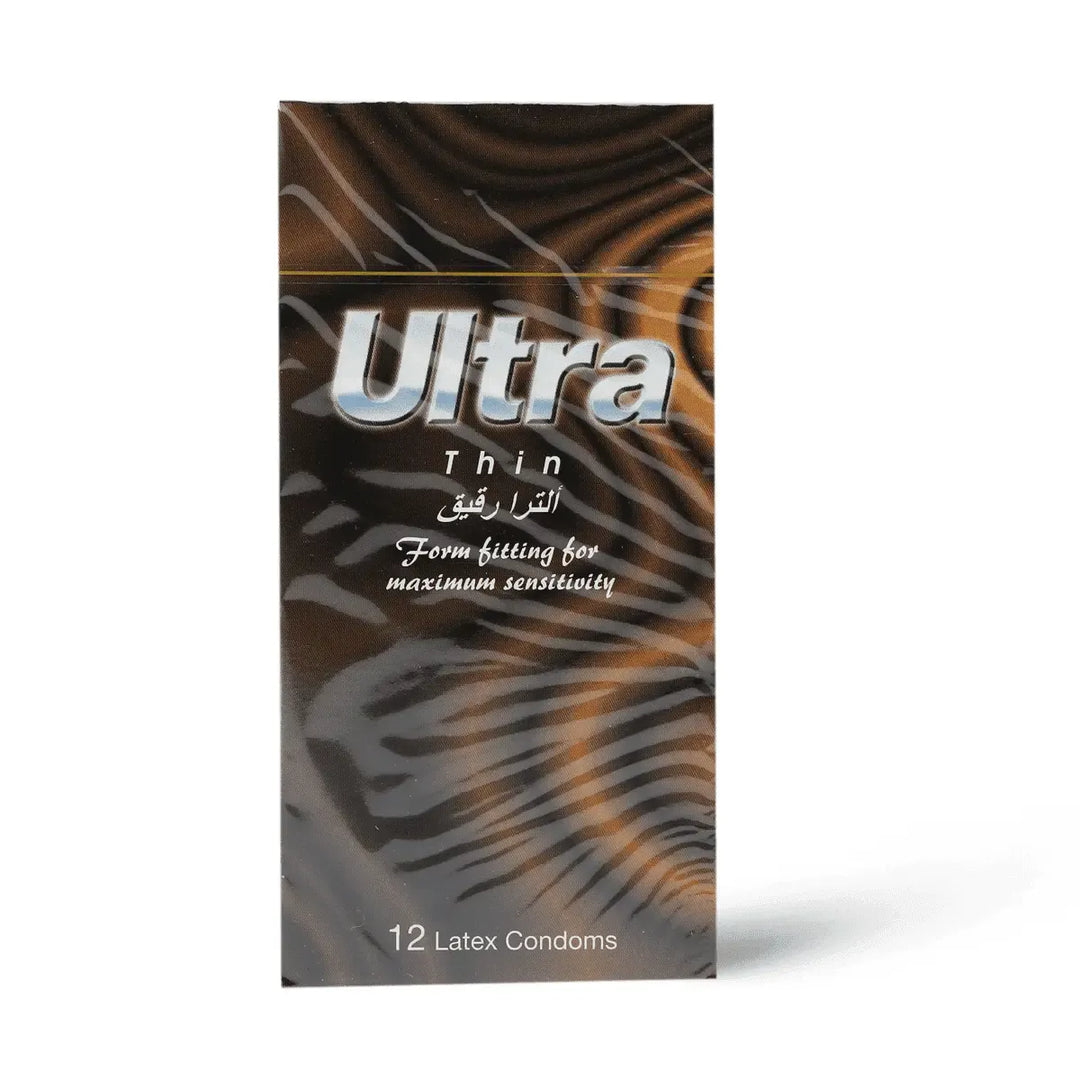 Ultra Condoms 12 Pcs Thin Latex