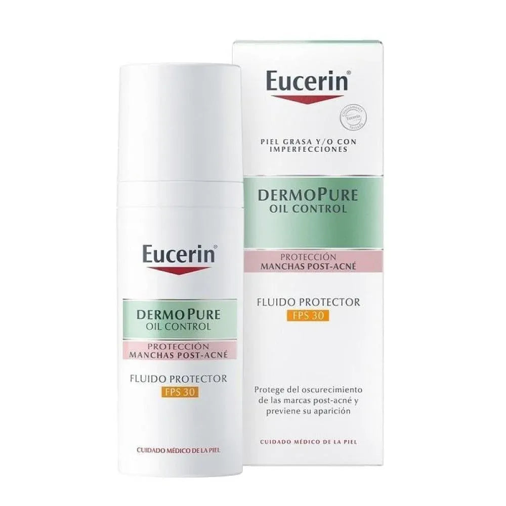 EUCERIN DERMO PURE OIL CONTROL FLUIDO PROTETOR FBS30 50ML