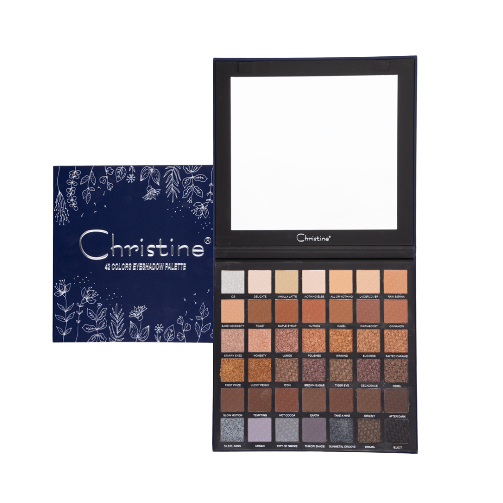 CHRISTINE EYESHADOW 42 COLORS A CH-E2212