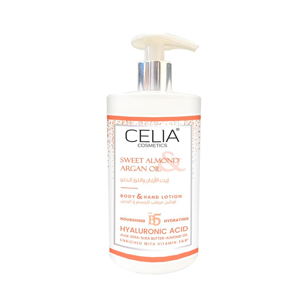 Celia Lotion Extract Argan & Almond Oil 400ml