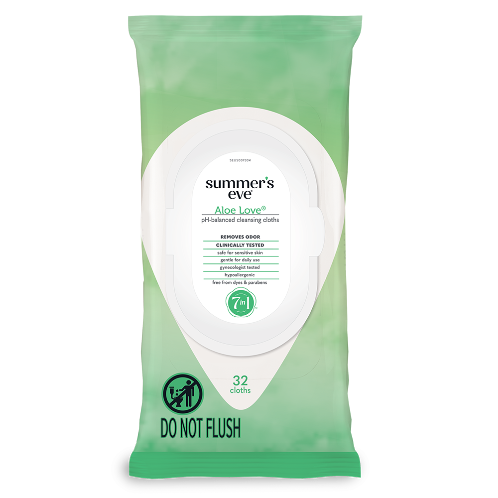 مناديل تنظيف البشرة سمرز إيف ألو لوف، 14 قطعة