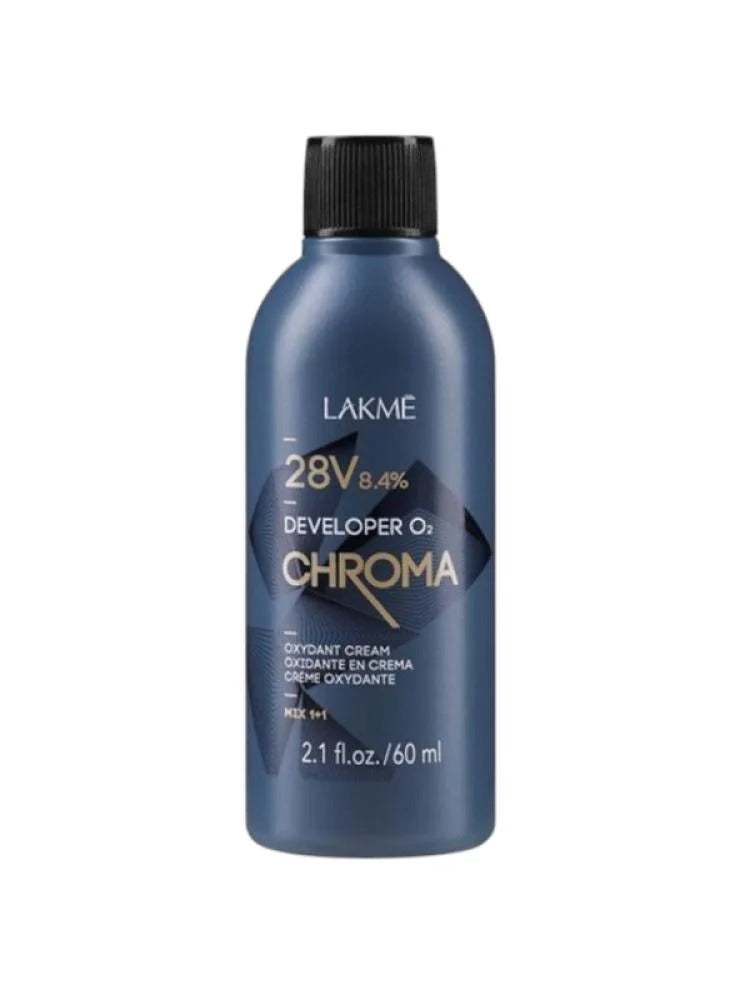LAKME DEVELOPER O2 CHROMA 28V 8.4% CREAM 60 ML