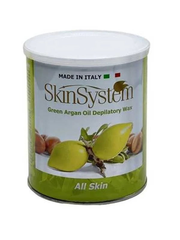 شمع سكين سيستم الأخضر لجميع أنواع البشرة، 800 غرام