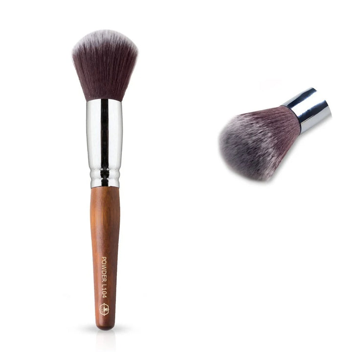 LEF MAKEUP BRUSH LOOSE AND PRESSED POWDER NO L104