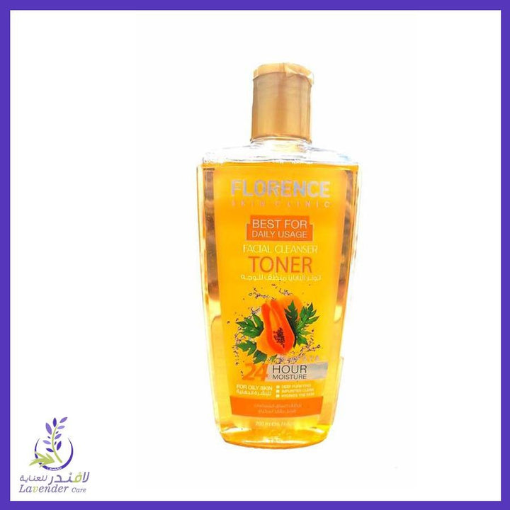 فلورنسا تونر البابايا منظف الوجه للبشرة الدهنية 200 مل