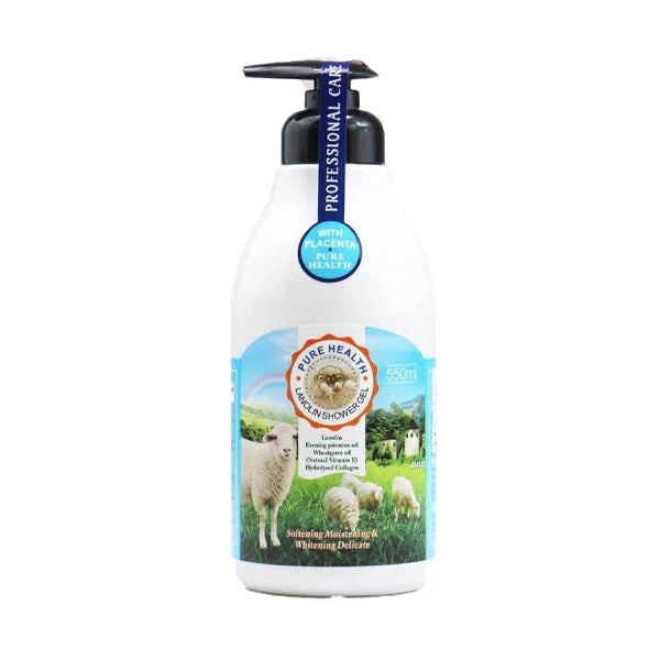 LANOLIN SHOWER GEL 550 ML - WKL 258