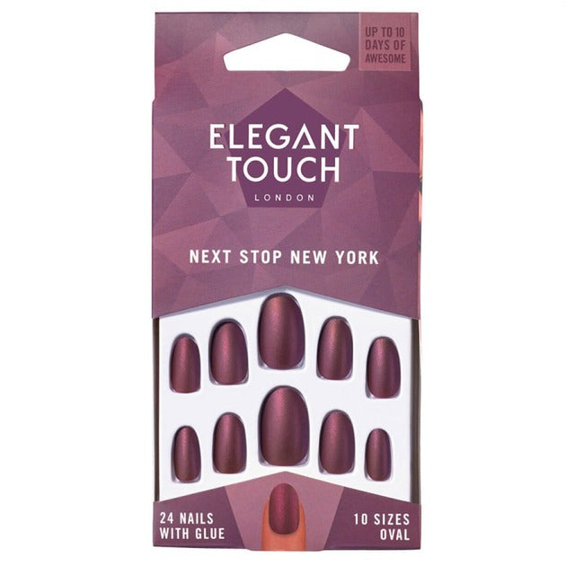 ELEGANT TOUCH NAIL 24 PCS NEXT STOP NEW YORK 382