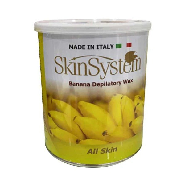 شمع الموز لجميع أنواع البشرة من سكين سيستم، 800 جم