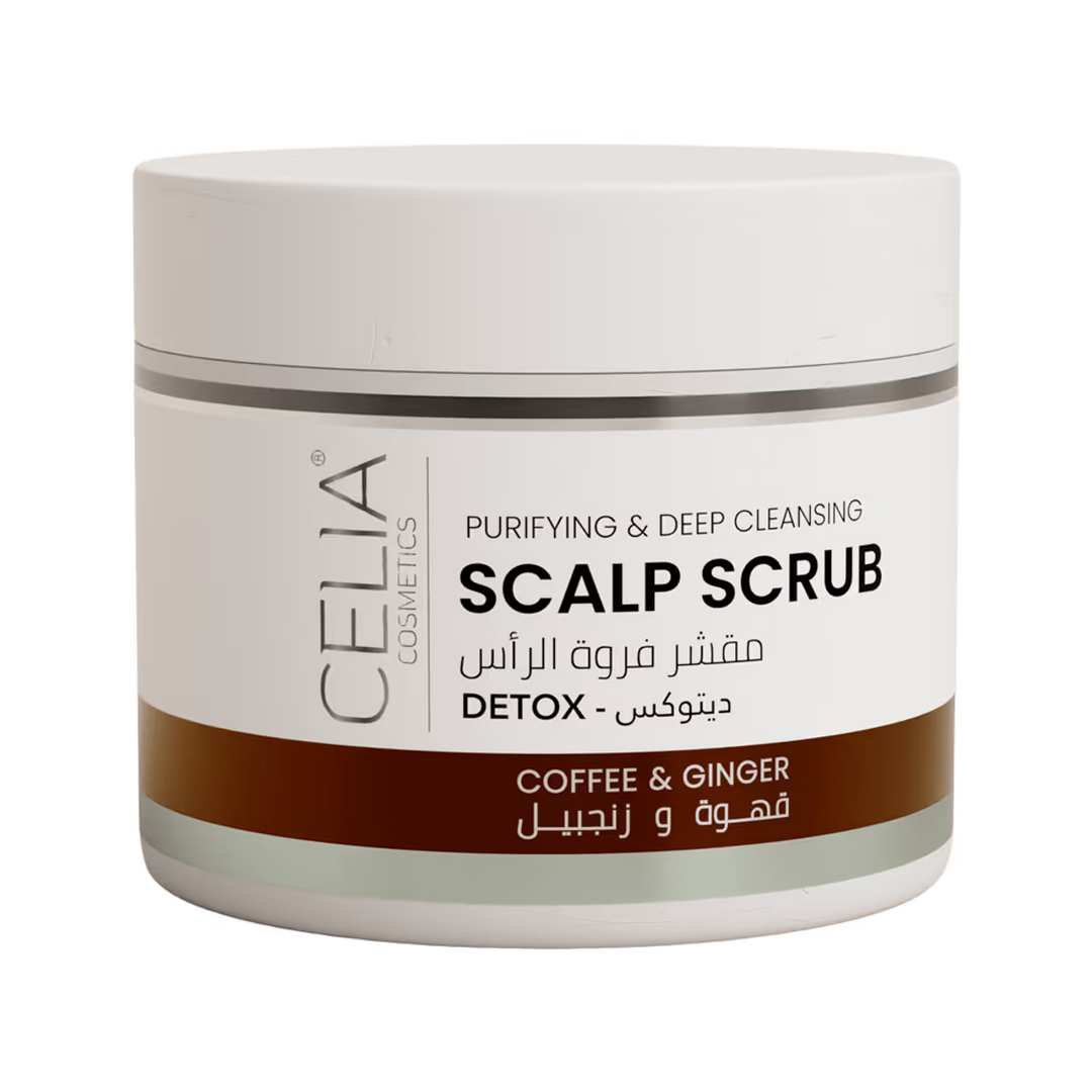 Celia Scalp Scrub With Coffee & Ginger 215 G