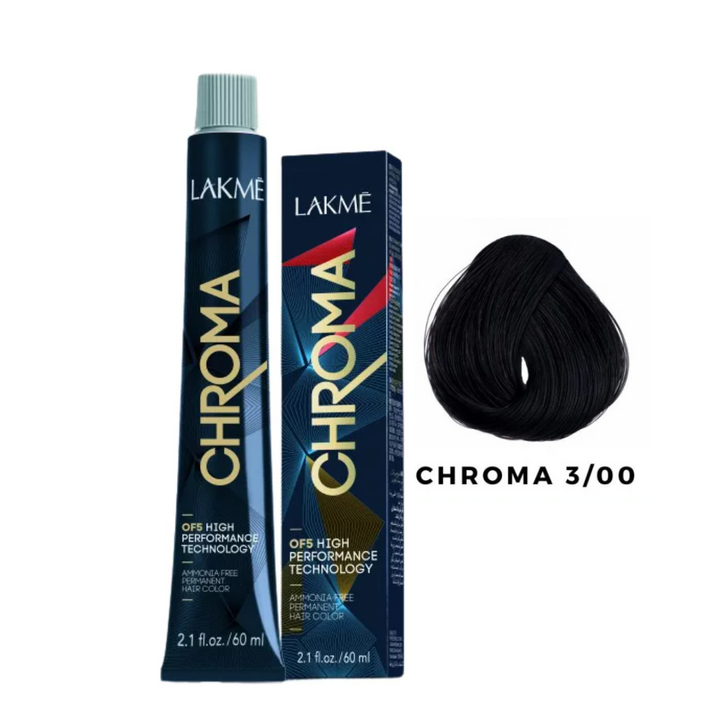 LAKME CHROMA HAIR COLOR 60 ML 3/00