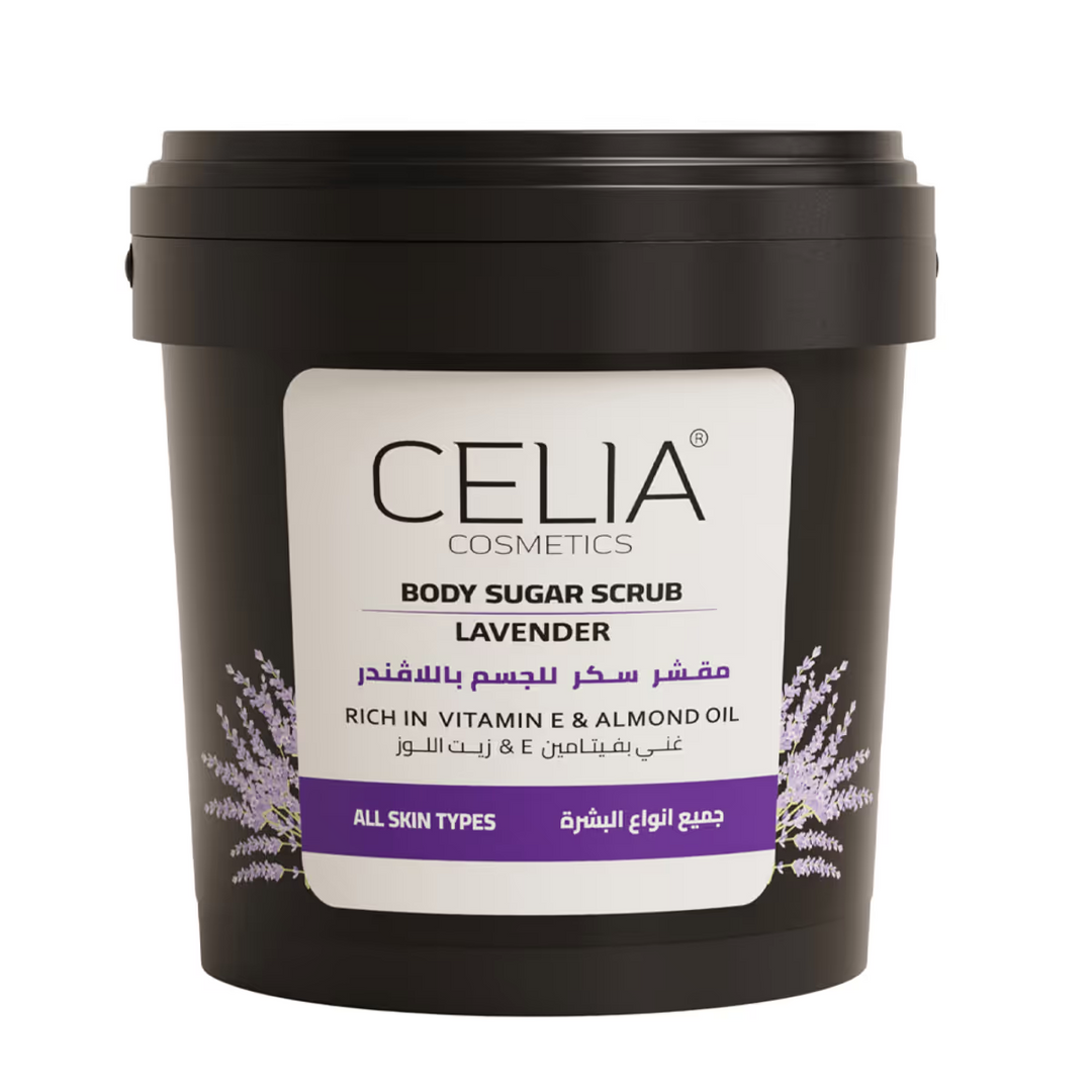 Celia Body Sugar Scrub Lavender 600 g