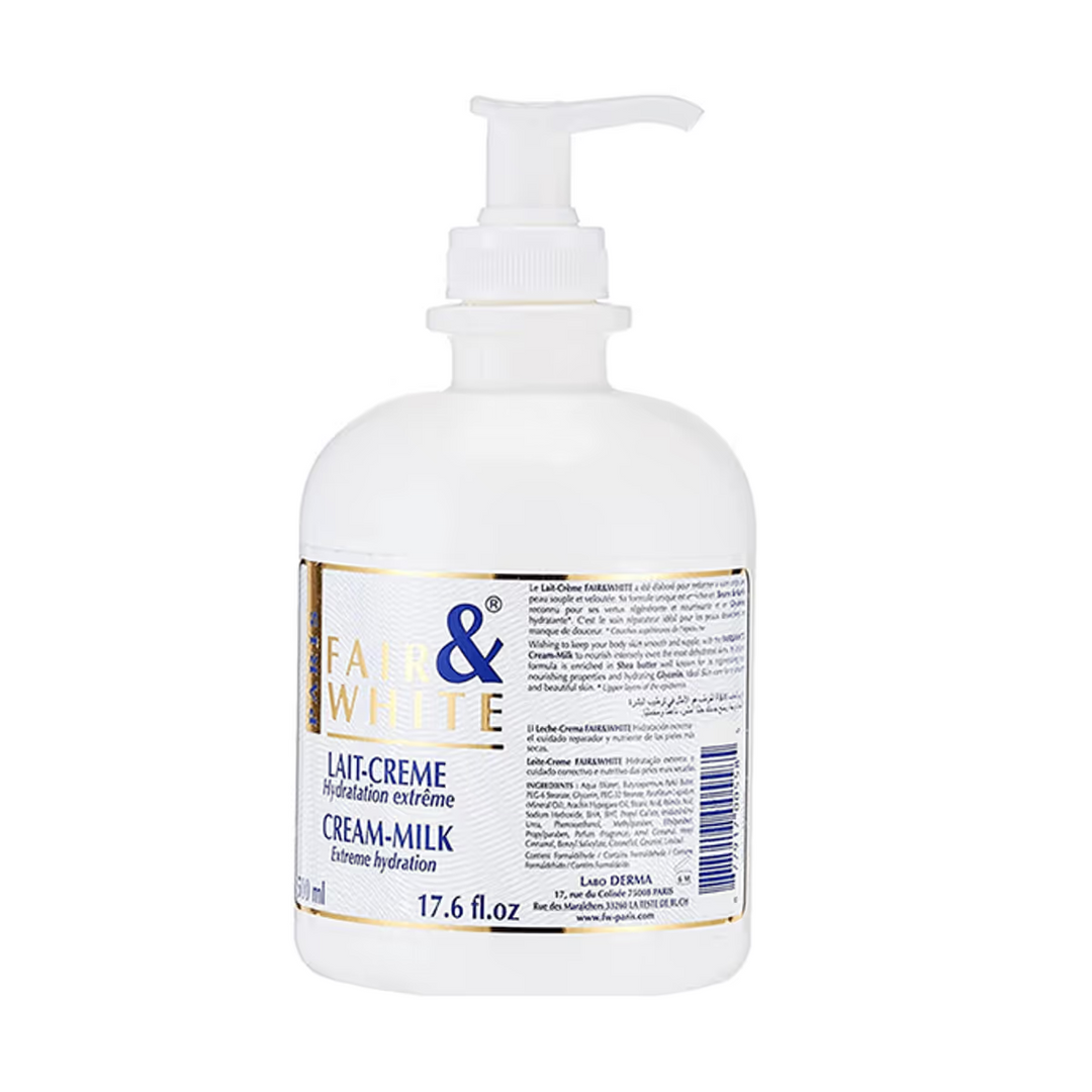 Fair & White Cream-Milk Extreme Hydration - 500ml