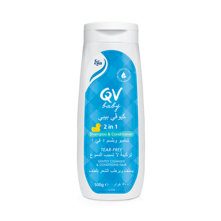 QV Baby 2 In 1 Shampoo & Conditioner - 500gm