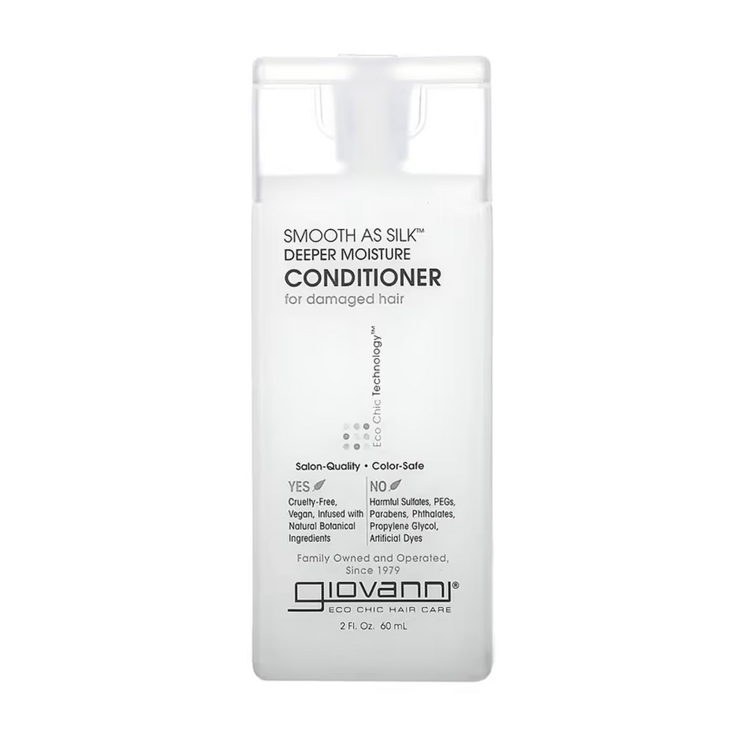Giovanni Smooth As Silk Deeper Moisture Conditioner For Damaged Hair - 60ml