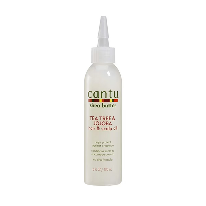 زيت كانتو للشعر وفروة الرأس بزبدة الشيا وشجرة الشاي والجوجوبا - 180 مل