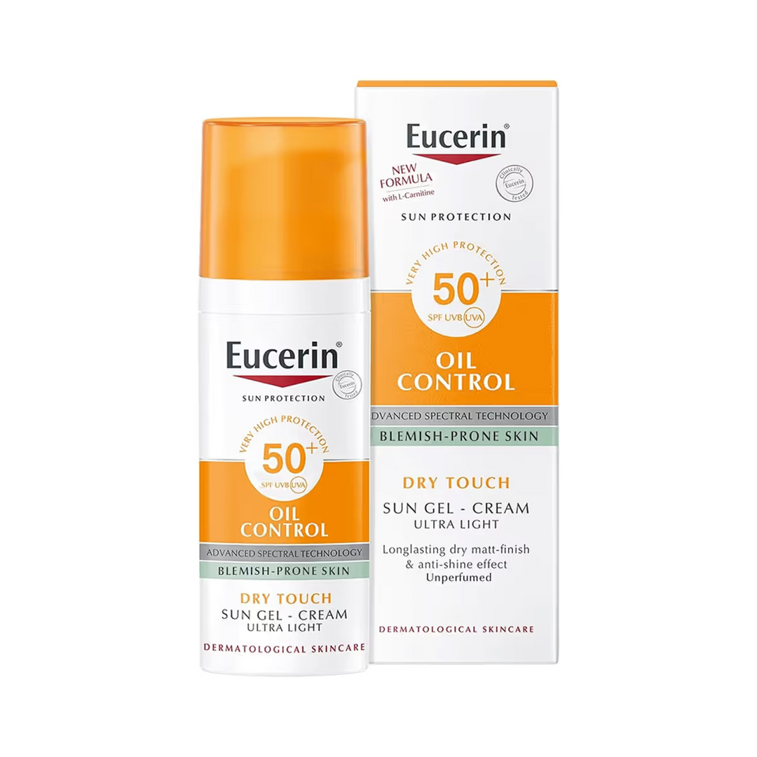 Eucerin Sun Gel-Creme Oil Control Dry Touch SPF 50+ - 50ml
