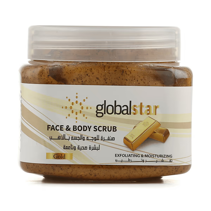 Globalstar Gold Face and Body Scrub - 500ml