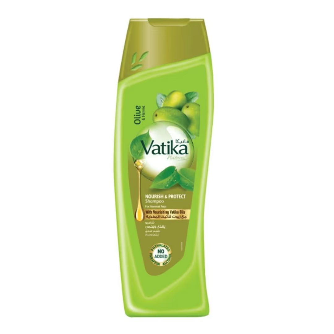 شامبو فاتيكا بالزيتون والحناء لتغذية وحماية الشعر - 200 مل 