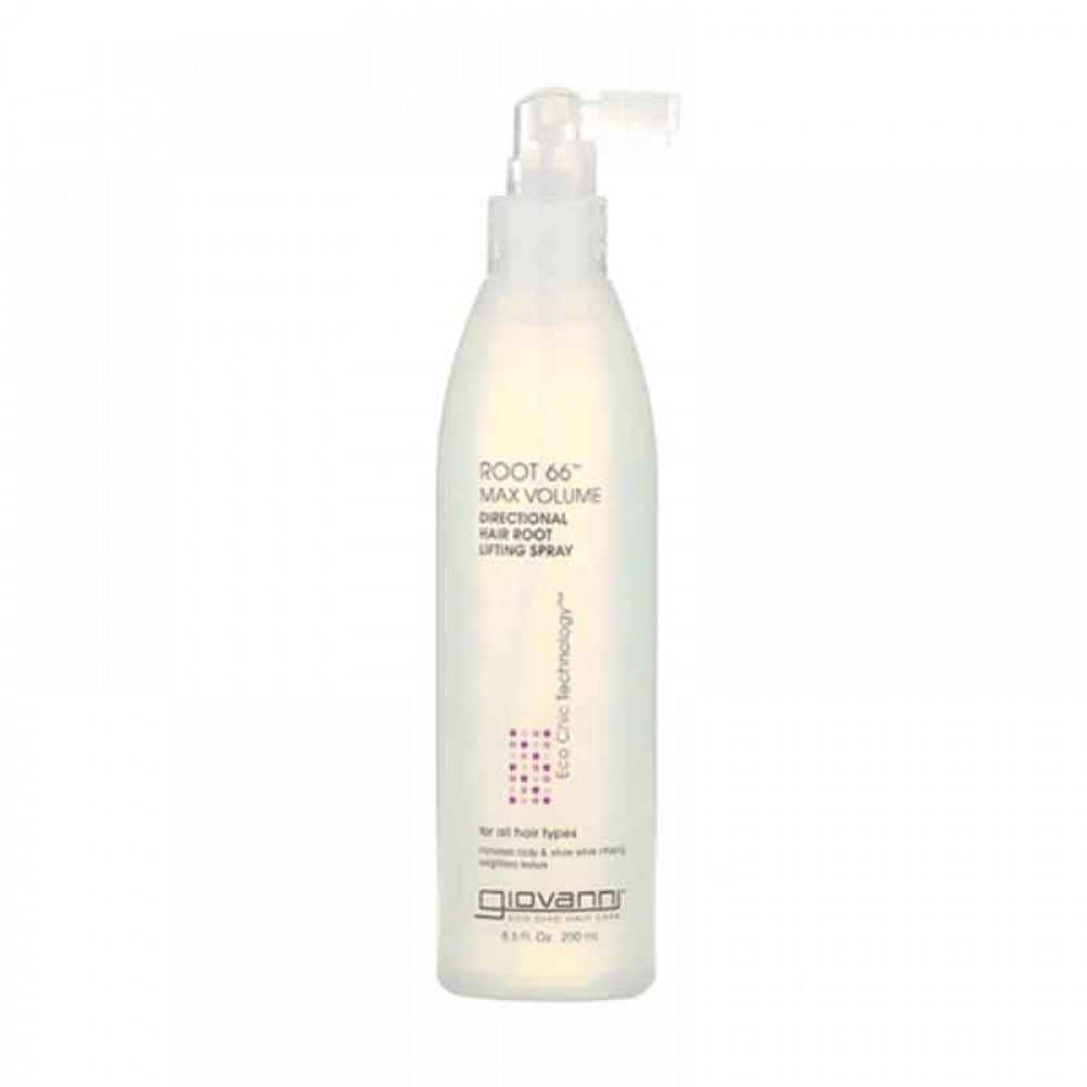 GIOVANNI ROOT 66 MAX VOLUME DIRECTIONAL HAIR ROOT LIFTING FOR ALL HAIR T SPRAY 250 ML