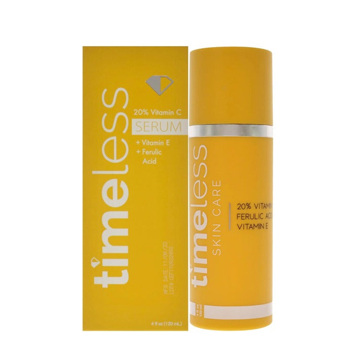 TIMELESS 20% VITAMIN C + VITAMIN E + FERULIC A SERUM 120ML