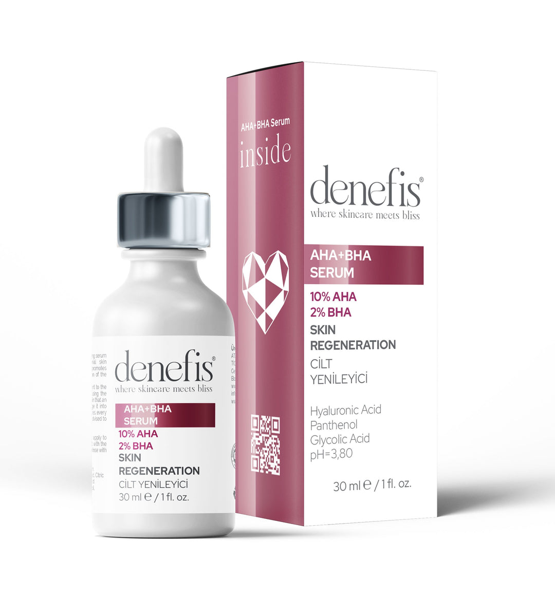 جل رغوي منظف عميق للوجه من دينيفيس® مع حمض الساليسيليك ومضاد لحب الشباب والرؤوس السوداء